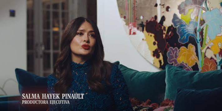 Productora ejecutiva de SANTA EVITA, Salma Hayek Pinault