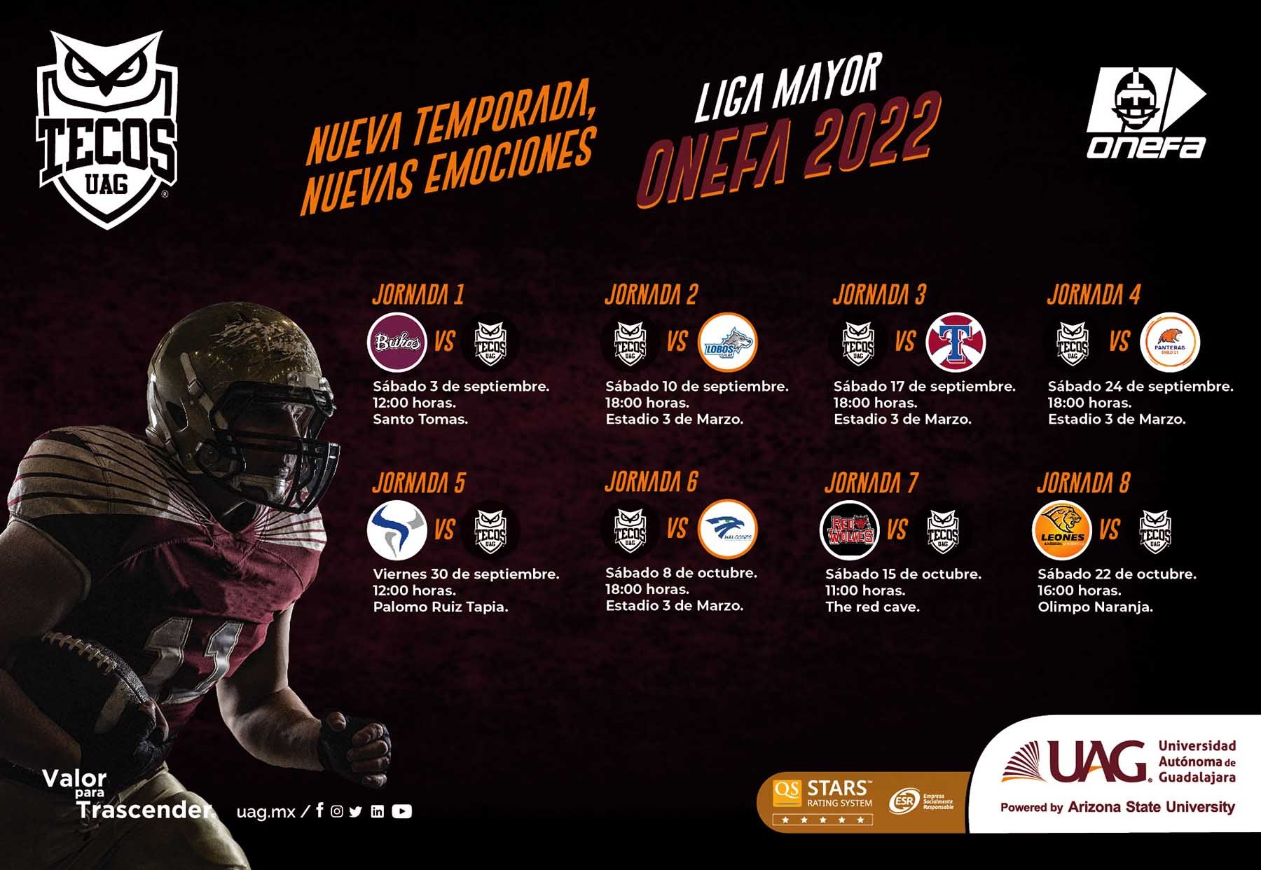 Liga Mayor ONEFA 2022