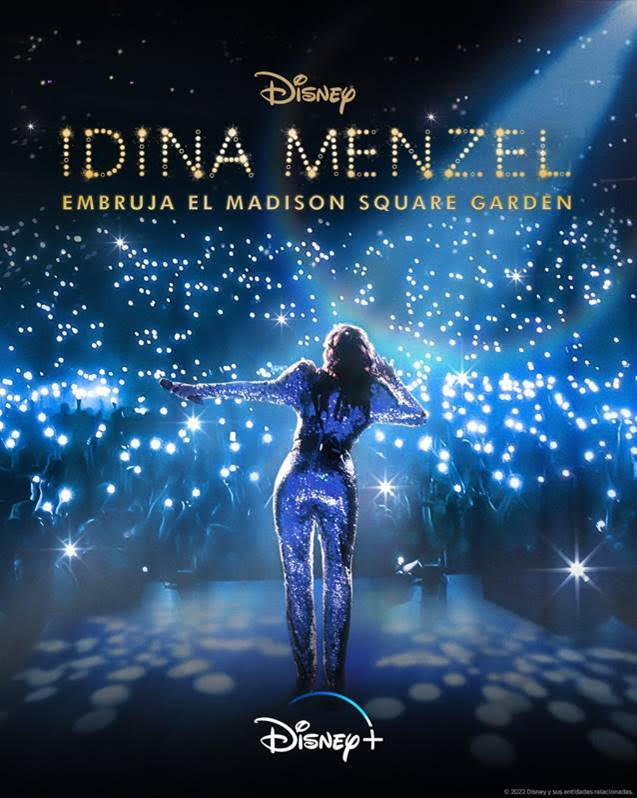 IDINA MENZEL EMBRUJA EL MADISON SQUARE GARDEN