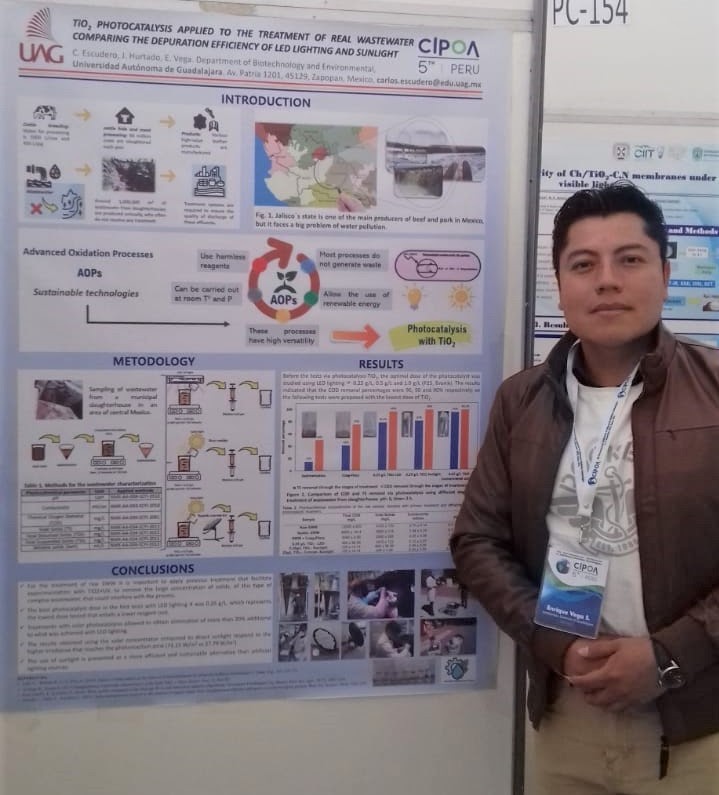 Investigador de la UAG presenta estudio para limpiar agua de rastros