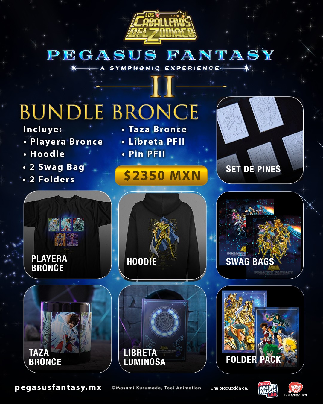 Pegasus Fantasy II Bundle Bronce