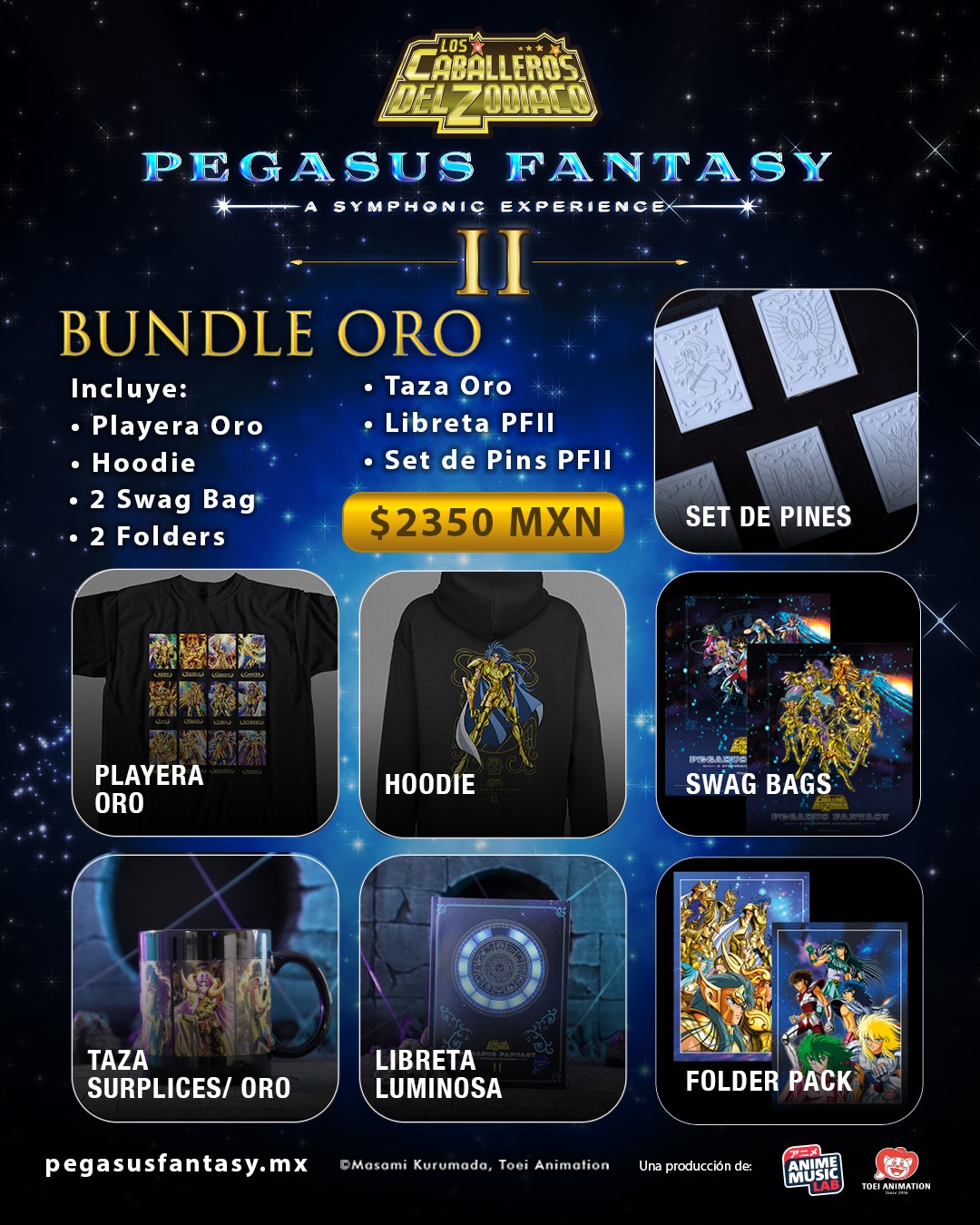 Pegasus Fantasy II Bundle Oro