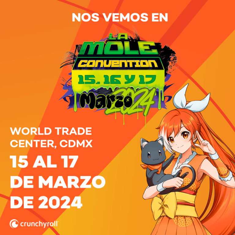 Crunchyroll lleva lo mejor del anime a La Mole 2024